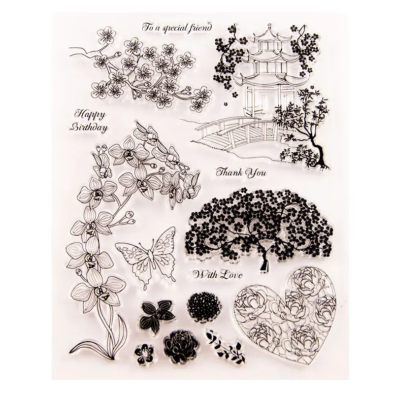 

NCraft Clear Stamps N1161 Scrapbook Paper Craft Clear stamp scrapbooking