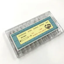 1 набор 1,2 мм нержавеющая сталь Пряжка пружинный стержень в серебряном цвете для ремонта часов