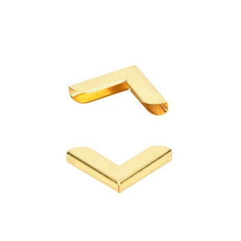 

12 PCS 20*20mm Plated Book Scrapbooking Albums Menus Folders Corner Protectors Gold File Card Menus Notebook Folder Protection