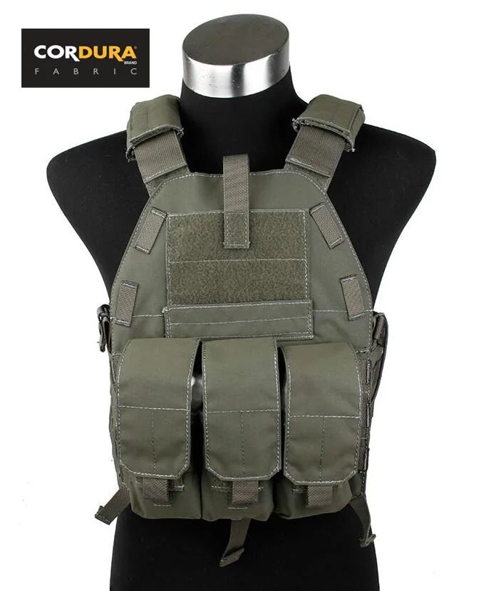 

Cordura Ranger Green Tacitcal 6094K Plate Carrier With M4 Pouch(STG051070)