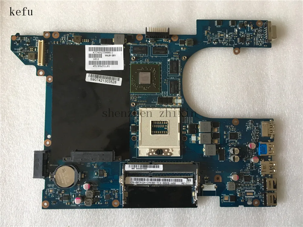 Материнская плата KEFU для ноутбука DELLInspiron 15R 5520 7520 CN 06D5DG 6D5DG QCL00 с графической
