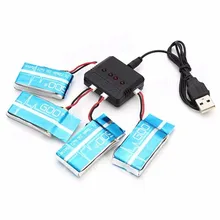 4 шт WLtoys F949 батарея/XK K124 батарея 3,7 V 720mAh Lipo батарея запасные части