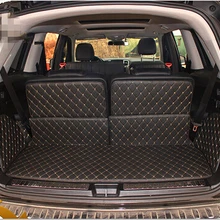 Хорошее качество! Специальные материалы ствола для Mercedes Benz GLS 350d 7 мест- прочный грузового лайнера загрузки ковры для GLS 350