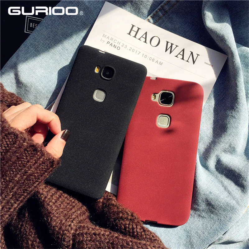 

Ultra-Thin Sandstone Phone Case For Huawei Honor 5X 6X 7X 8X Max Note Nova 2 2S 3 E 3i Plus 8 9 9i 10 Play Lite Soft Matte Cover