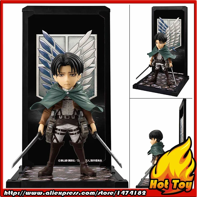 Фигурка-Леви из коллекции &quotАтака Титанов&quot BANDAI Tamashii Nations Buddies No.011 100% оригинал |