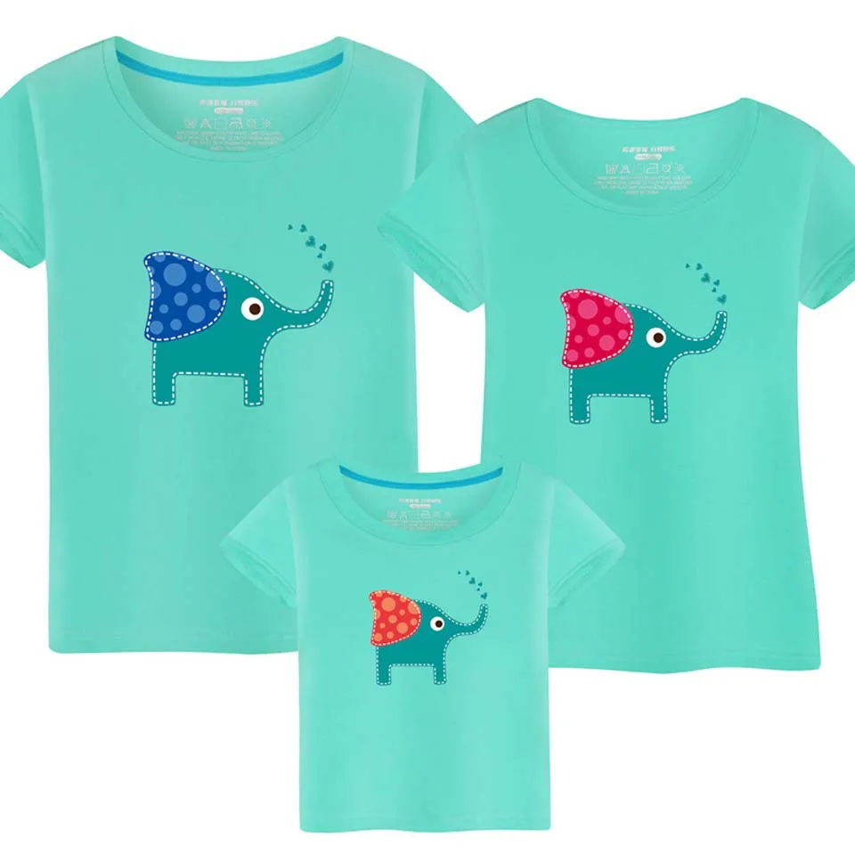 

Family Matching Outfits 2018 Summer Fashion Matching Mother Daughter Clothes for Beach Baby Boy Clothes Summer Plus Size