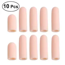 10 шт Мягкий силиконовый гель для пальцев ног защитная трубка рукава сепараторы протектор для защиты треснутой кожи мозоли