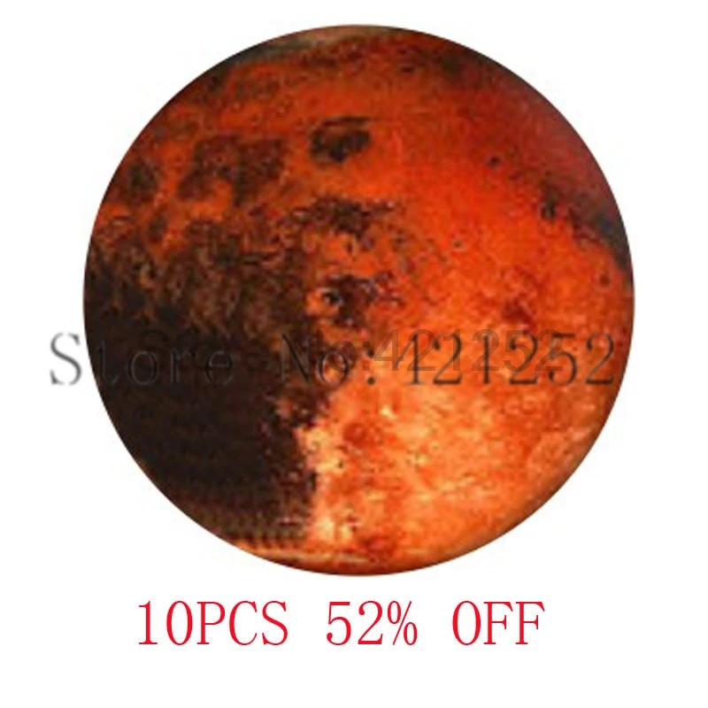 Planet Mars Astronomy Outer Space Planet Necklace keyring