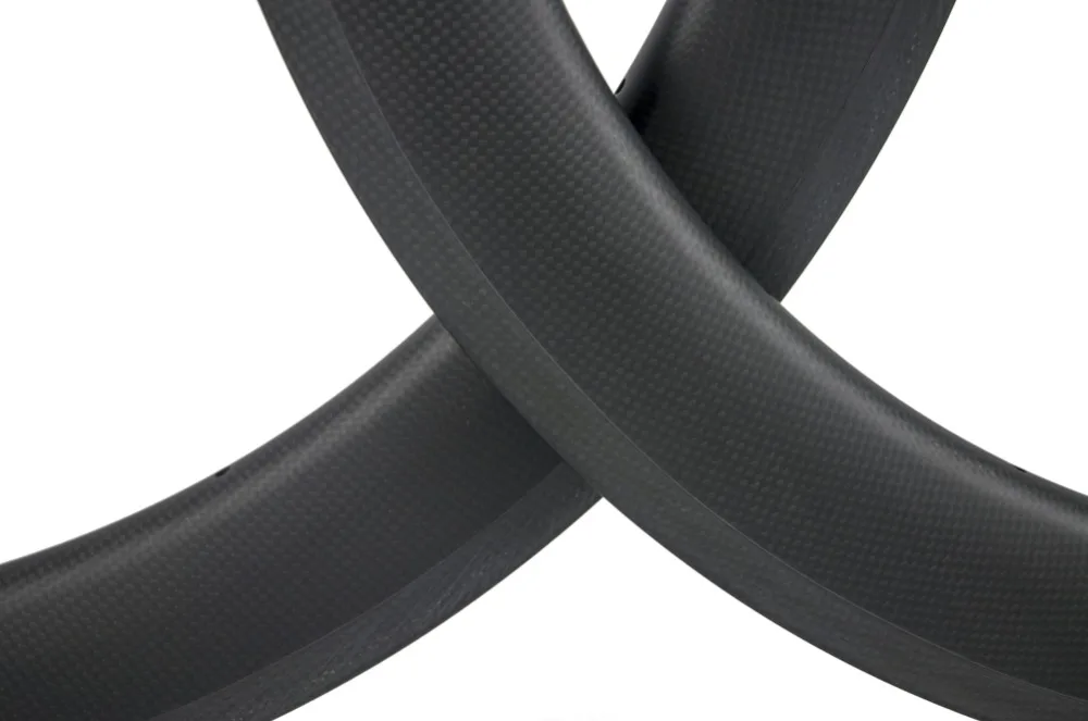 Top 700C Road Bike Rims  Carbon Fiber Clincher Rims 38mm 50mm 60mm 88mm Bicycle Carbon Rim 23mm Width Bicycle Road Carbon Rims 4