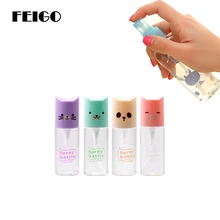 FEIGO 1 шт. милые 35/60/100 ml прозрачный для духов спрей для кожи цвет бутылки Портативный Путешествия Мини вакуумная эмульсия спрей бутылка F754