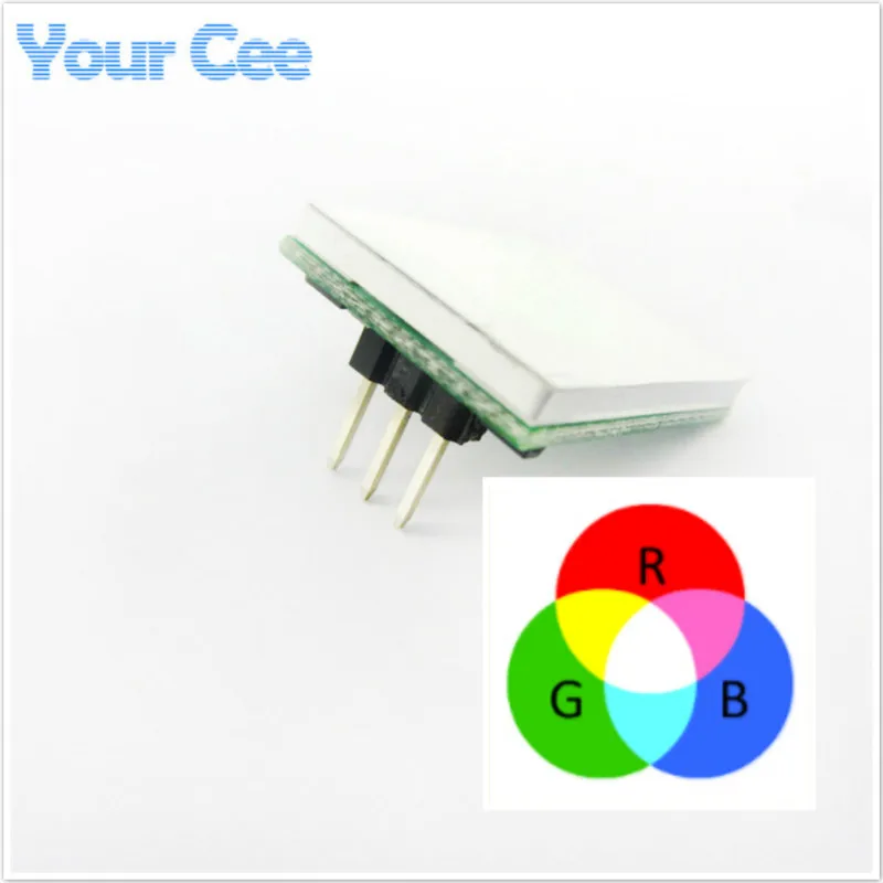 לחצן RGB צבע רב LED מודול חיישן מתג מגע קיבולי 2017 ניו DIY אלקטרוני HTTM