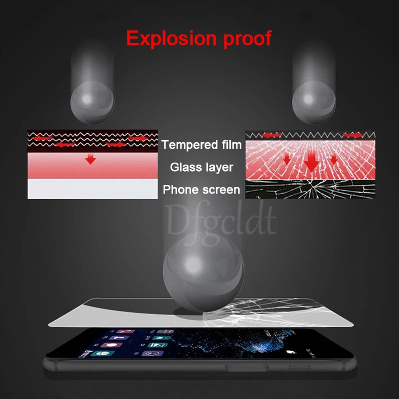 0 28 мм Ультра тонкое закаленное стекло для Huawei P6 P7 P8 P9 P10 Plus взрывозащищенное