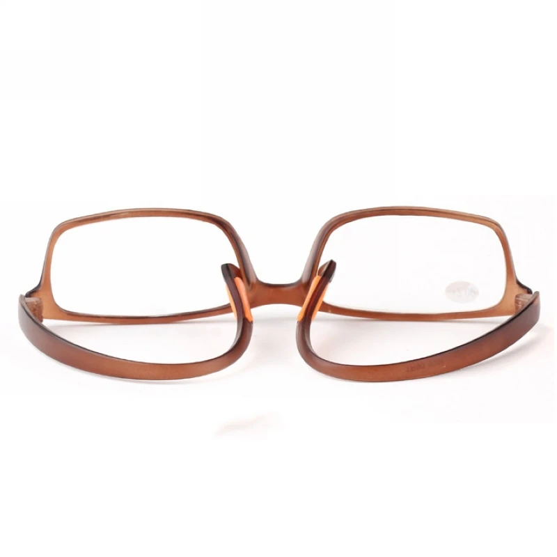 Mayitr 1pc Unisex Elders Square TR90 Frame Glasses Special Design Clear Resin Lens Reading Glasses Presbyopic +1.0~+4.0