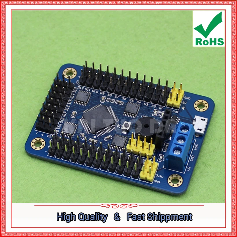 

UNO-A.D.N USB 32-Way Rudder Control Panel Servo Controller Supports PS2 (C2B2
