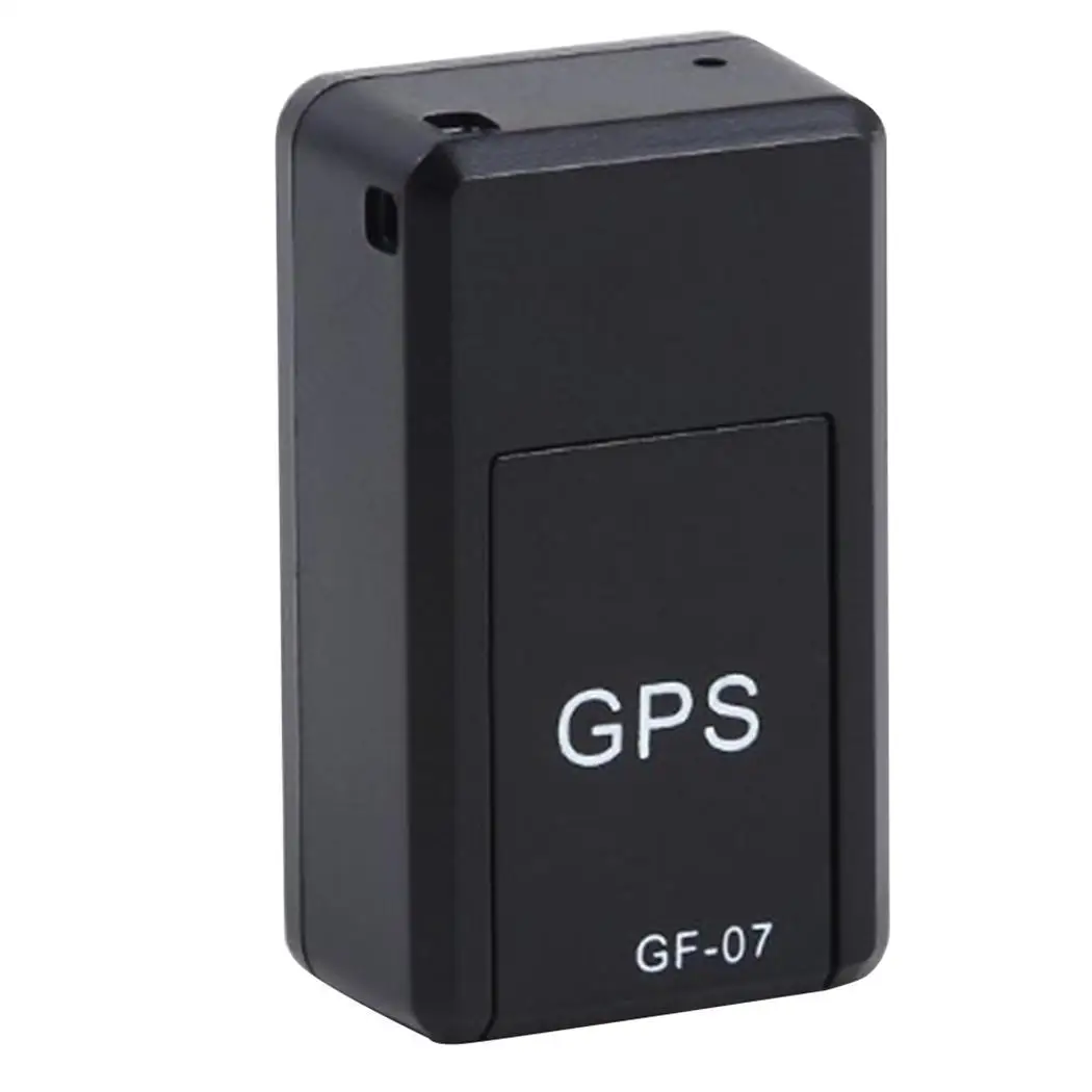 GF-07 мини gps трекер Anti-theft отслеживания AC110V-220V 50/60Hz устройств в режиме реального устройство обнаружения в реальном времени Магнитная повышенную локатор - Цвет: black