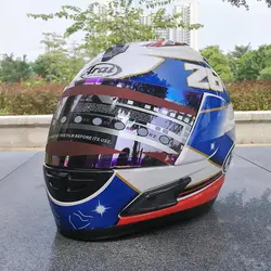 Бесплатная доставка ARAI RX-7X Новый LE шлем мотоциклетный шлем RX-7 EU/CORSAIR-X US IOM TT полный уход за кожей лица Motocoss гоночный шлем