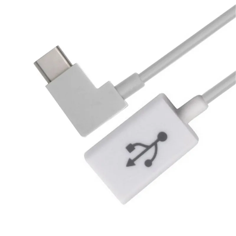 Кабель USB 3 1 Type C с углом поворота 10 см и 90 градусов кабель OTG разъемом 2 0 для
