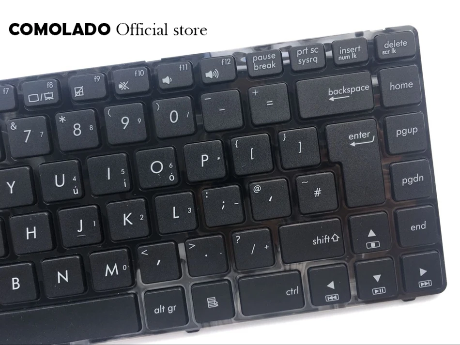 Британская клавиатура для Asus K42 UL30 U45 UL80 U80V U82 N82 A42 X42 X43 K43 черная с рамкой ноутбука