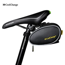 2017 CoolChange Rainproof Mountain Road Bicycle Tail Bag Cycle Saddle Bag Bike Pouch Cycling Seat Bag