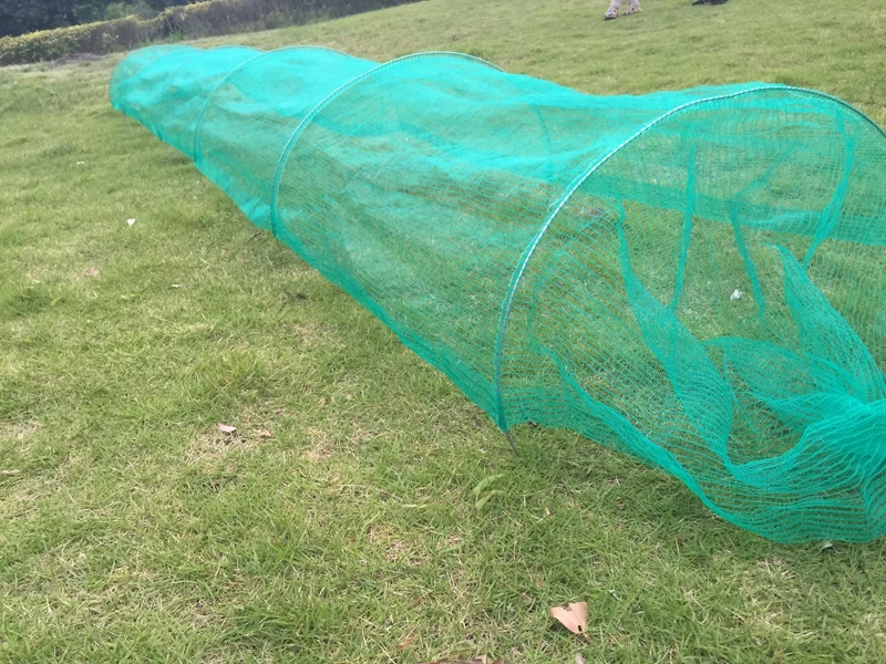 Netting Grow Tunnel, Green Polyethylene,4m Length Mini netgarden garden