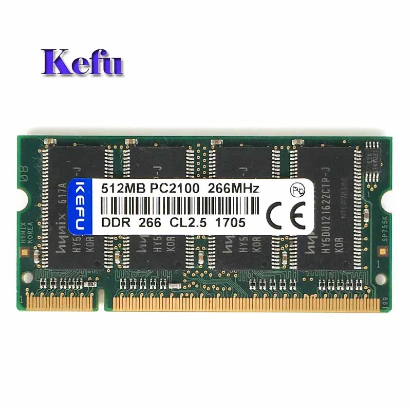 

NEW 512MB DDR266 PC2100 200PIN SODIMM 266mhz Laptop Memory SO-DIMM Notebook RAM