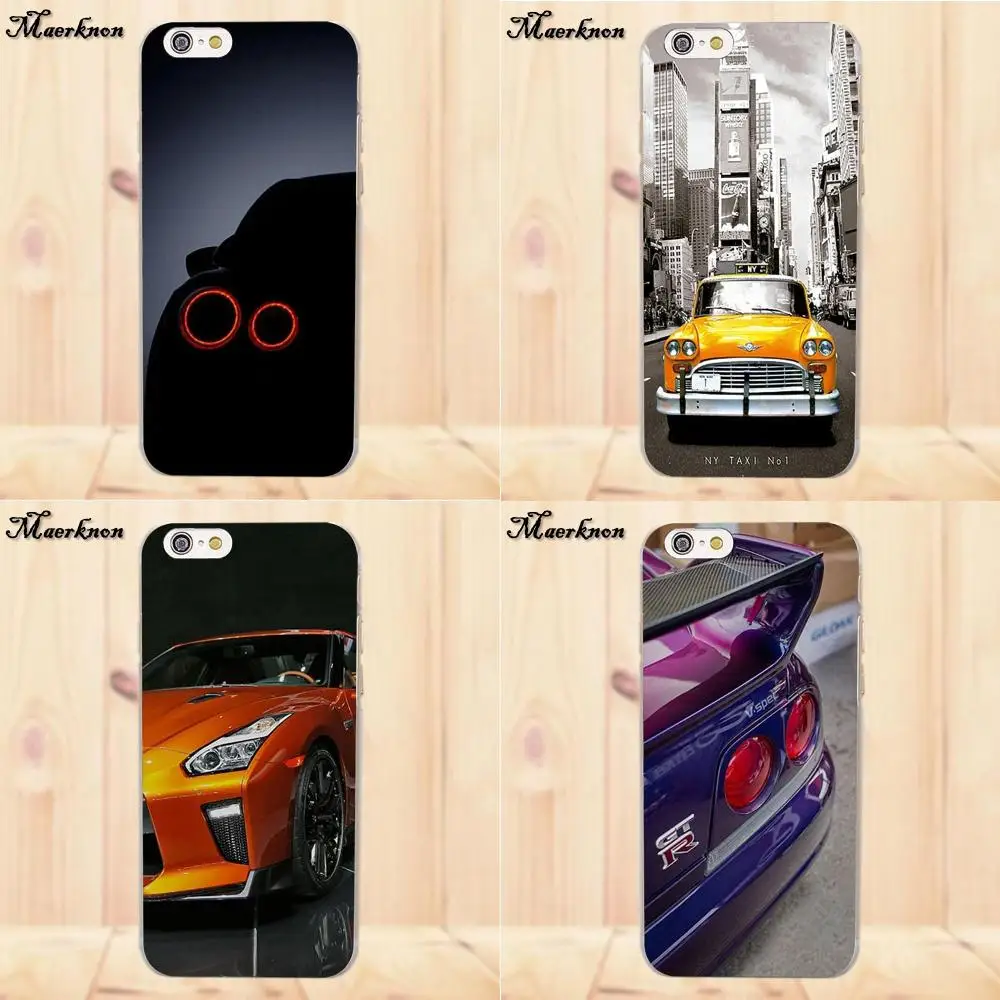 2017 Gt r Спортивная Автомобильная скоростная серия Sparks Road для Apple iPhone 4 4S 5 5C SE 6 6S 7 8 Plus