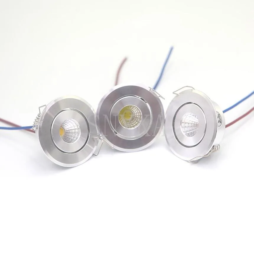 Tanie 220V LED Mini sufitowa lampka punktowa LED możliwość przyciemniania 3W sklep