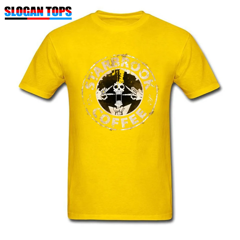 Starbrook Coffee Grunge 5480 cosie Autumn All Cotton Crewneck Men Tops T Shirt Tops Shirt Designer Short Sleeve Top T-shirts Starbrook Coffee Grunge 5480 yellow