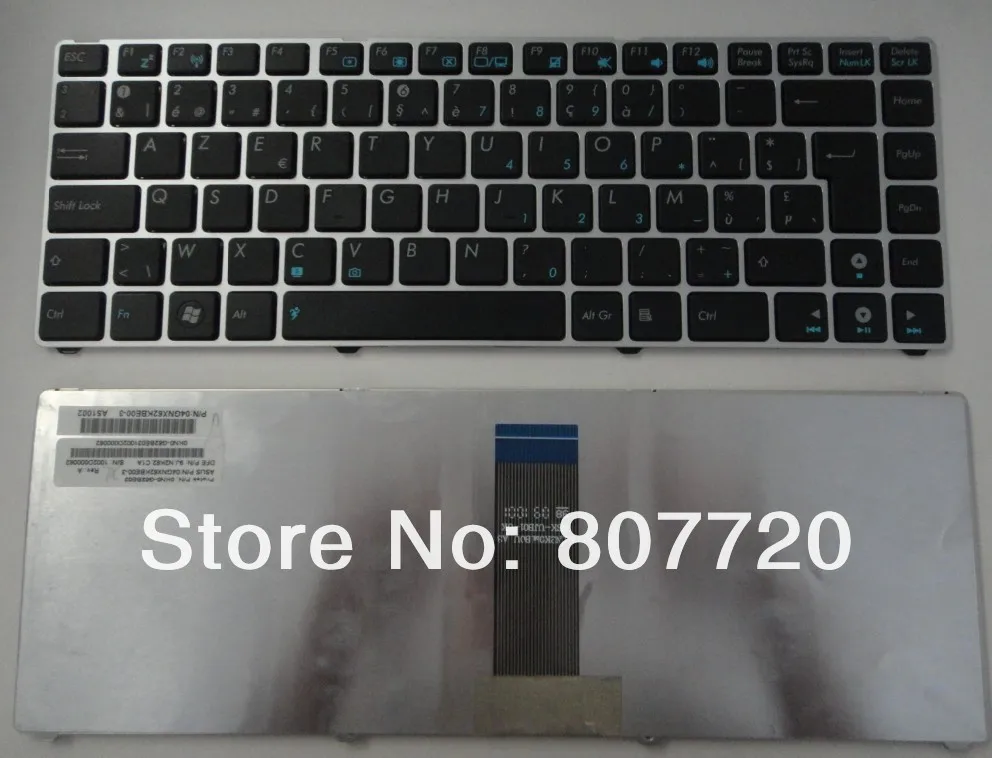 100% новая Бельгийская клавиатура с рамкой для ASUS U20 U20A UL20 UL20A 1201K 1201T 1201N | Компьютеры