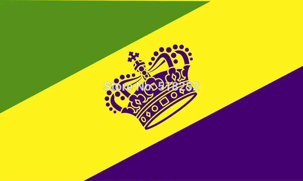 mardi gras banner flag