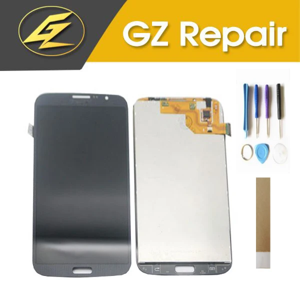

6.3" For Samsung Galaxy Mega 6.3 i9200 i9205 LCD Display With Touch Sensor Glass Digitizer Assembly Black White With Tools Tape