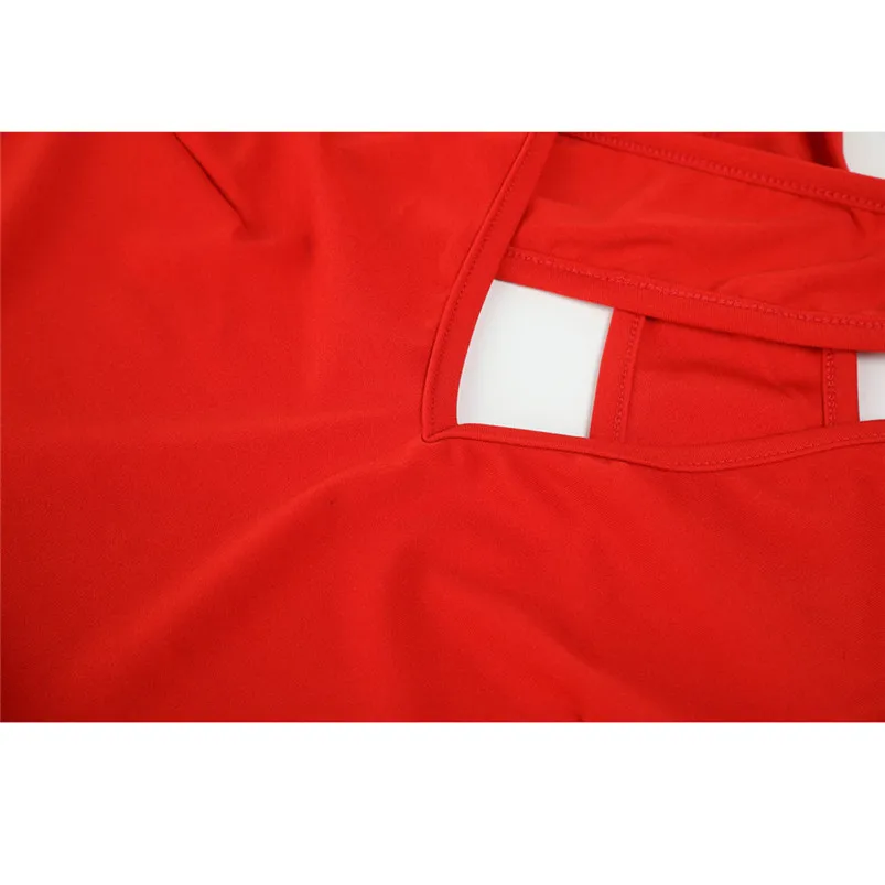 Summer Sleeveless elegant jumpsuit Womens V-Neck Solid Backless Long Playsuit Ladies Sexy loose Jumpsuit Red Clothes R04 (4)