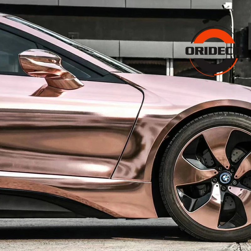 Rose gold Chrome Mirror Vinyl Wrap 14