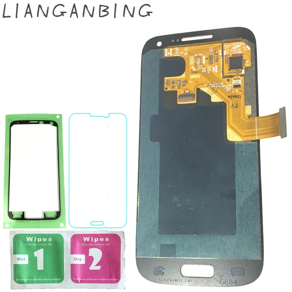 

New Super AMOLED LCD S4 Mini i9190 i9195 I9192 Display 100% Tested Working Touch Screen Assembly For Samsung Galaxy S4mini