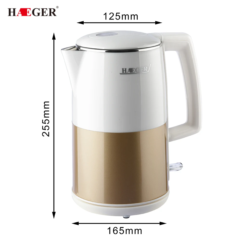 2L Electric Water Kettle Auto Power-off Protection Wired Handheld Instant Heating Electric Kettle