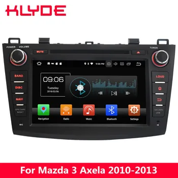 

KLYDE 8" 4G WIFI Octa Core PX5 Android 8.0 4GB RAM 32GB ROM RDS Car DVD Player Radio GPS Navigation For Mazda 3 Axela 2010-2013