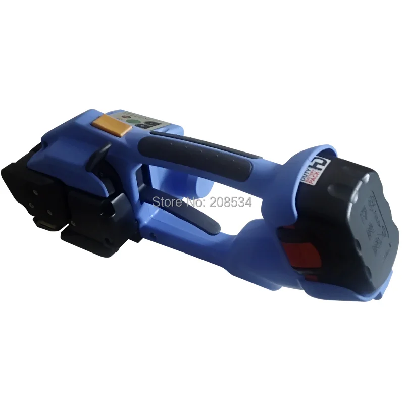Discount ! High quality Battery Powered Combination PET/plastic/PP strapping Tool Band Strapper for Polyester Strapping 12-16MM