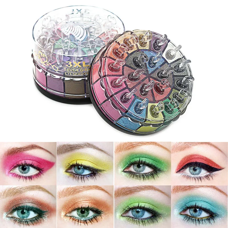 

High Quality 1 Pcs 20 Colors Glitter Matte Eye Shadow Powder Palette Eyeshadow Cosmetic Makeup Kit