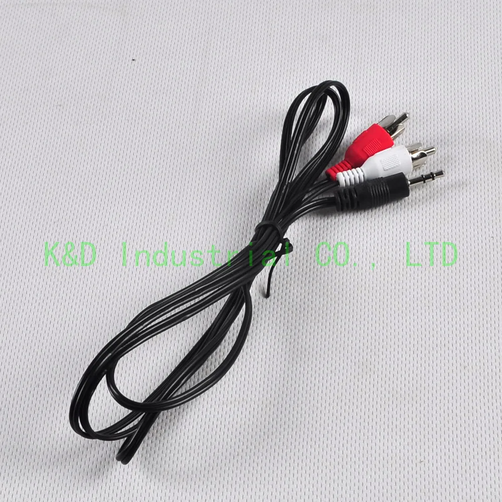 1pc  3.5mm  RCA 1.5M  ڵ  ׷  ̺  TV 
