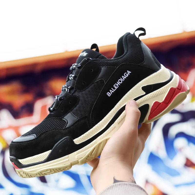 rouge 46 Ultra Beige Adulto Sneakers Blanc Hommes Chaussures Hombre blanc Casual Unisexe jaune 35 Automne Ulzzang Couples Chaude noir rose Zapatos Vente Rétro Ins 15q5wUxZT