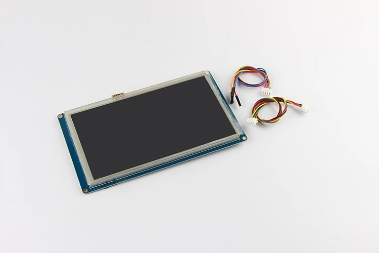 7-дюймовый серийный Экран TFT жидкокристаллический Дисплей модуль 800*480 с GPU шрифт HMI Экран программируемые светодиоды