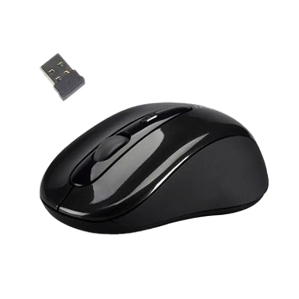 Universal 2.4GHz Wireless Mouse USB Optical Scroll Cordless Mouse for Tablet Laptop Computer Finest