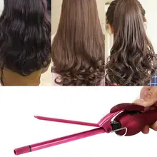 Керамическое покрытие бигуди для укладки профессиональный Индикатор температуры электрическая плойка для завивки Волос Ролик Керлинг палочка
