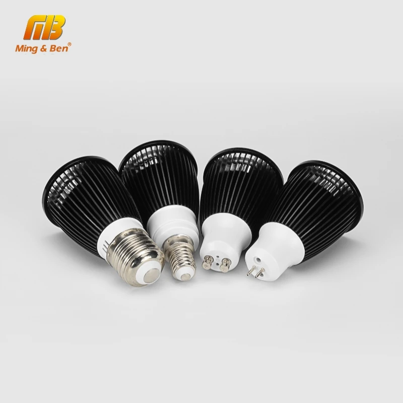 6 piezas bombilla LED espectro completo proyector GU10 MR16 E27 E14 día frío blanco cálido luz 220 V 240 V COB Chip para Downlight lámpara 6 piezas bombilla LED espectro completo proyector GU10 MR16 E27 E14 día frío blanco cálido luz 220 V 240 V COB Chip para Downlight lámpara