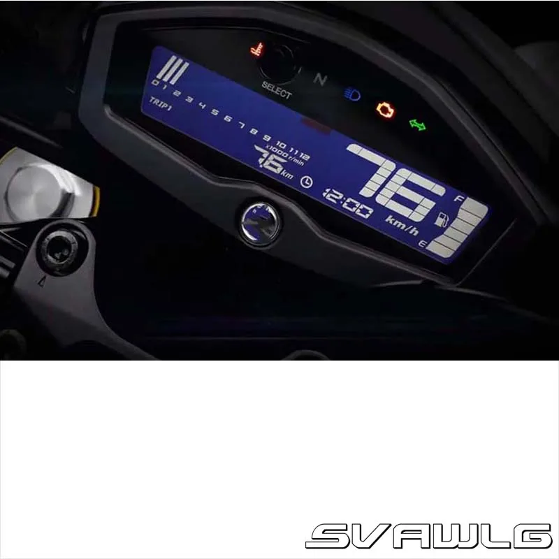 

for Yamaha M-Slaz 150 MT-15 2016 Motorcycle Instrument Cluster Scratch Protection Film Screen Protector Blu-ray M-Slaz 150 MT-15