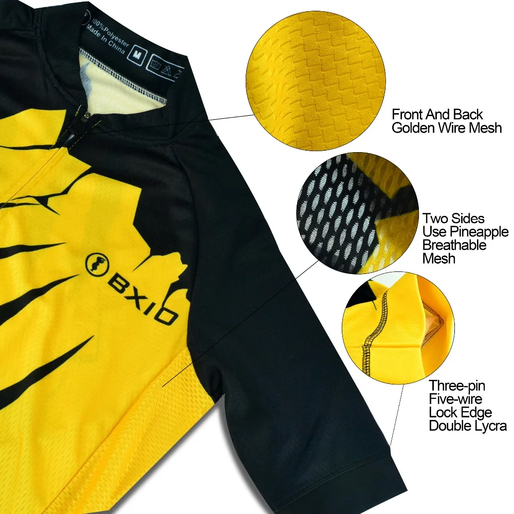 BXIO Мужская велосипедная Джерси дорожный велосипед Ropa Ciclismo Maillot одежда для