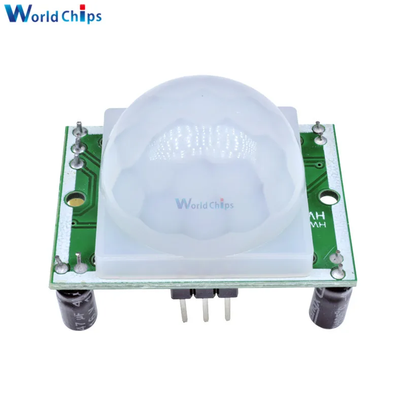 

2Pcs SR501 Motion Sensor Detector Module HC-SR501 Adjust IR Pyroelectric Infrared PIR module for arduino Diy Kit