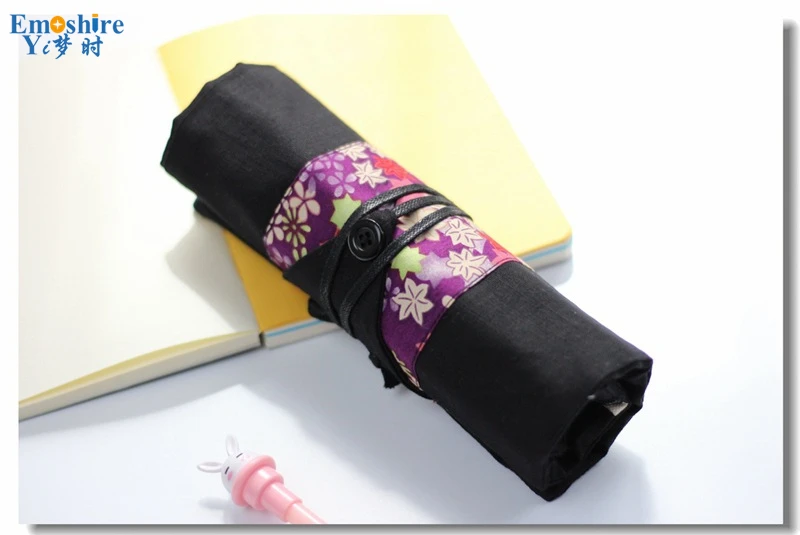 Emoshire High - end pen storage package cotton pen display bag collection bag pencil case pencils fashion business (12)