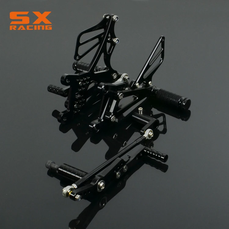 

Motorcycle Aluminum adjustable Billet Foot Pegs Foot Pedals Rest For YAMAHA YZF-R1 YZFR1 YZF R1 2007-2008 07 08