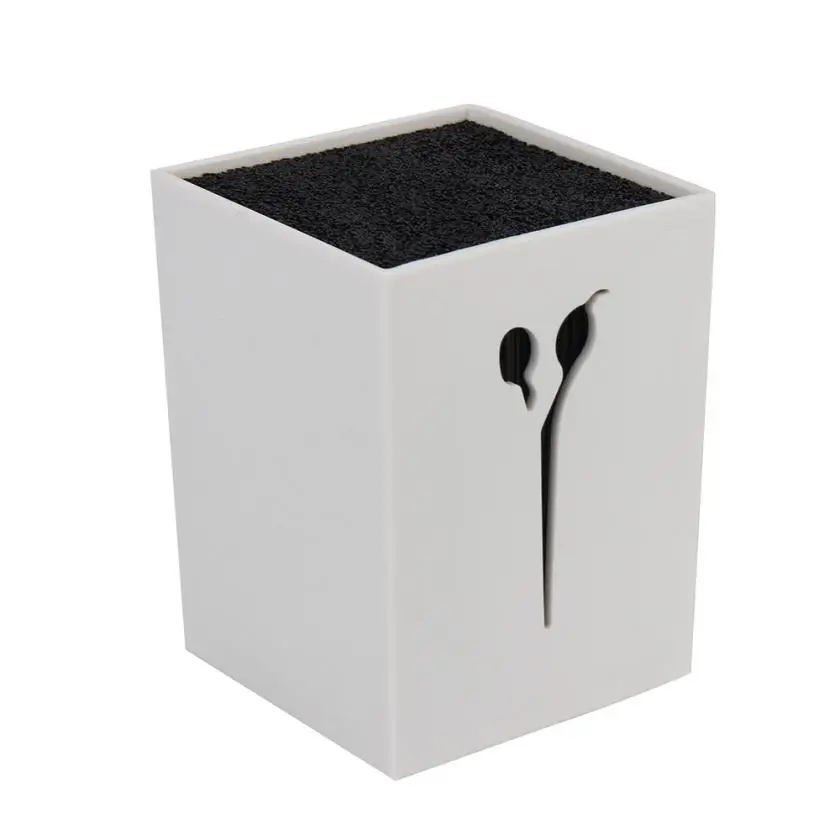 

2018 New Arrival Hedgehog Hairdressing Barbers Black Scissor Holder Stand Creative Storage containers Organizadores
